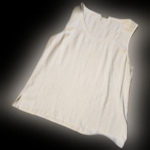 Sheer white blouse